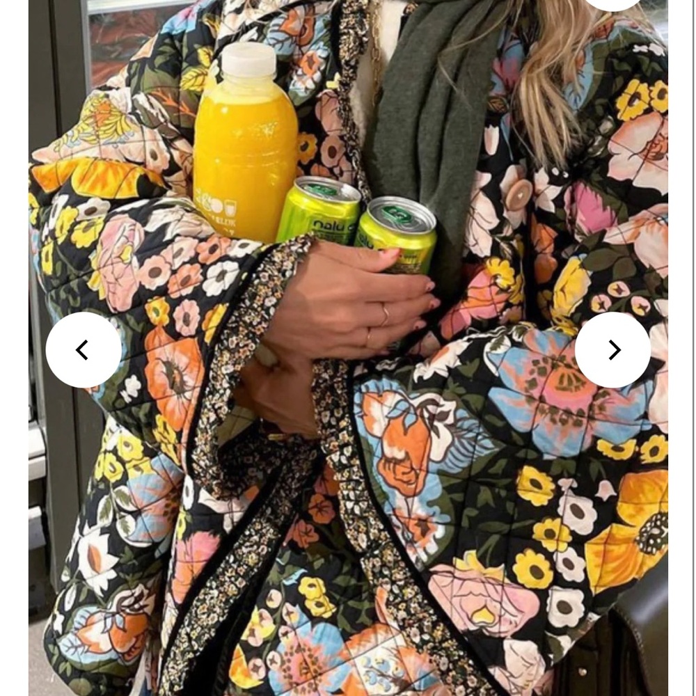 Floral Quilted Women's‎ Jacket